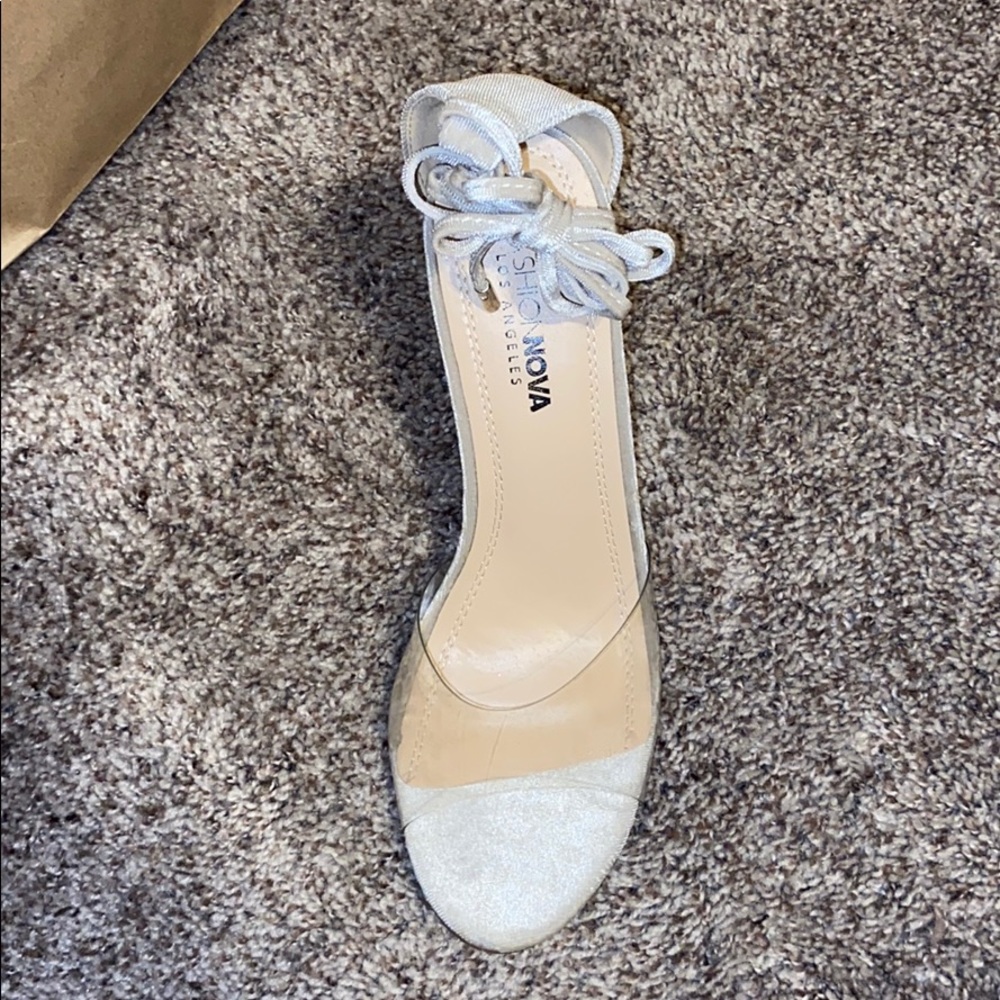 FashionNova strappy heels